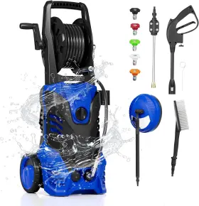 Hy34p-blue Skonyon T-102a 5000 Psi Electric Pressure Washer -3.5 Gpm Power Portable