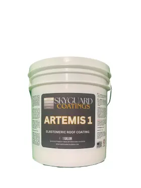 Sga11g Skyguard Coatings Artemis 1 Elastomeric Acrylic Roof Coating 1-gallon White