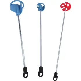 Sodial 132441747788 Pack Of 3 Paint Epoxy Resin Mud&ceramic Glaze Mixer Paddle Blades- Drill1202
