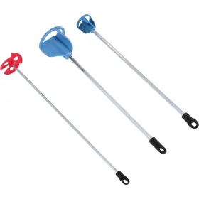 Sodial 134168721652 Pack Of 3 Paint Epoxy Resin Mud&ceramic Glaze Mixer Paddle Blades- Drill4126