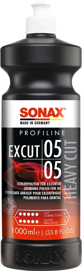 02453000 Sonax Profiline Excut 05-05 Heavy Cut Compound For Deep Scratch And Swirl Rem