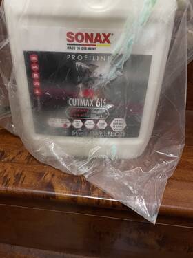 Sonax 224141 Profiline Cutmax 6/4 Cutting Compound Polish 1l 33.8oz Made In Germany