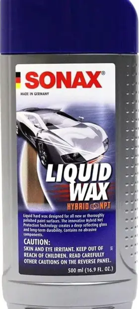 201200 Sonax 855807000377 Hybrid Npt Liquid Wax - 16.9 Fl. Oz