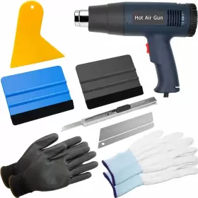 Hg003 Spanno Tools Car Vinyl Wrap Tool Kit For Film Installation Includes Heat Set A