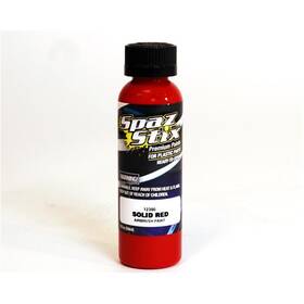 Spaz Stix Szx12300 Solid Red Airbrush Paint - 2 Oz