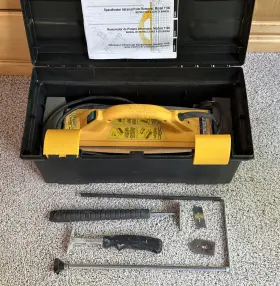1100 Speedheater 892015000065 Ir Infrared Paint Remover With Case Scraping Tools And Manual