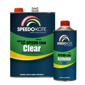 Smr-130 Speedokote Smr-130/85 - Automotive Clear Coat Fast Dry 2k Urethane 4 1 Gallon C