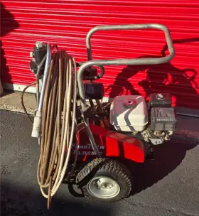427-812 Speeflo Titan Powrtwin Classic Gas Hydraulic Airless Paint Sprayer Wickers Pump System