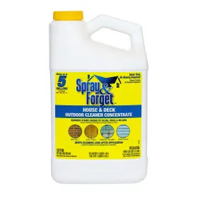 Sfdch04 Spray & Forget 895756001117 House And Deck Outdoor Cleaner Concentrate 64 Oz White Fl