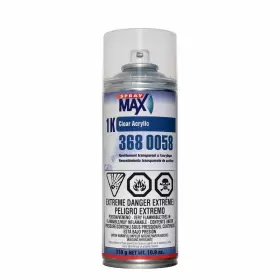 3680058 Spray Max 712038767922 10.6oz Aerosol 1k Acrylic Clearcoat