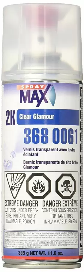 Spray Max 844998192541 2k High Gloss Finish Clear Coat Paint Car Parts And Repair For