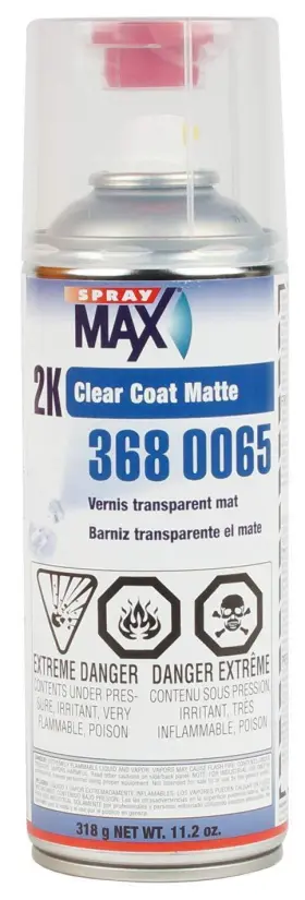 3680065 Spray Max 879910000451 Usc Spraymax Matte Clearcoat