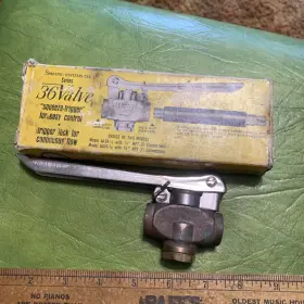 Aa36-1 Spraying Systems Aa36-1/4 Nos Vintage 36 Valve Spray Gun In Box Usa Made