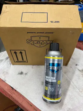 Sc0711000 Sprayon Lu711 The Protector Lubricant 11 Oz. Lot Of 12