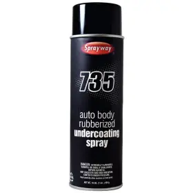 45c021 Sprayway Sw735 Rubberized Undercoating Black Net 16 Oz.
