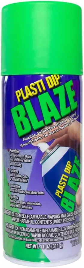 11224-6 Store Blaze Green Aerosol Spray Rubber Coating 11oz