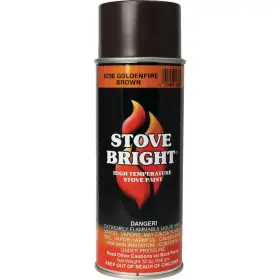 6230 Stove Bright Gloss Golden Fire Brown 12-3/4 Oz. High Heat Spray Paint