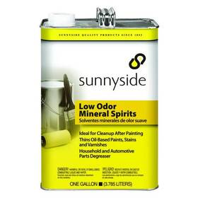 Sunnyside 803g1 Mineral Spirits Low Odor Paint And Varnish Remover 1 Gal Can
