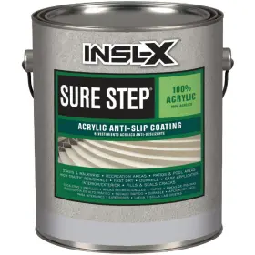 Su0110092-01 Sure Step Insl-x White Resistant Concrete Paint 1 Gal