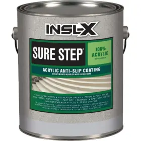 Su0308092-01 Sure Step Insl-x Medium Gray Skid Resistant Concrete Paint 1 Gal