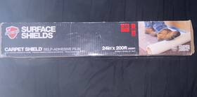 Surface Shields Gc24200l Carpet Shield Self-adhesive Clear Plastic Film 24in X 200ft