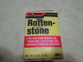 Synko 042446060019 Rottenstone 16 Oz Box For Fine Hand Rubbing On Furniture Woodworking