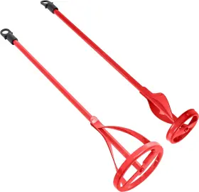 Mb-355060 Tcp Global 2 Pack Paint Mixer Attachments 15.5 And 14 Inch Drill Paddle Mixers For
