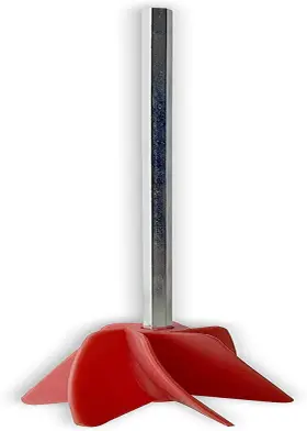 Teal Turtle 445004879819 Paint Mixer For Drill - 14 Inch Mixing Paddle 5 Gallon Buckets Works With