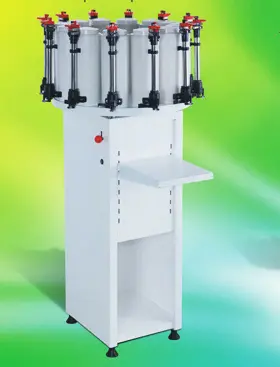 300024 Techtongda 2.3l Electric 12 Station Coatings Paint Mixer Colorant Dispenser Machine 110v