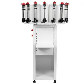 30top0024 Techtongda 12 Stations Paint Colorant Dispenser 110v 2.3l Drum Color Tinting Machine