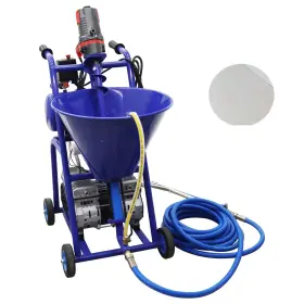 33-033187 Techtongda Paint Putty Spraying Machine 1-10 L/min Spray With 50l Hopper 220v