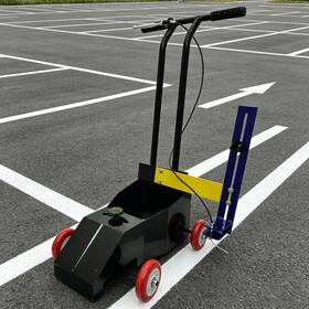 Techtongda A-024-179 Playground Paint Line Striping Machine Marker Parking Lot Marking