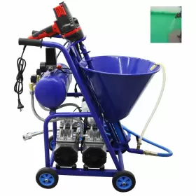 Ge033187 Techtongda 220v Polyurethane Foam Spray Machine Putty/slurry Sprayer 1-10l/min 50l Hopper