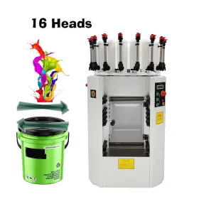L154w075 Techtongda 110v Auto Paint Shaker Mixer 16 Heads Colorant Dispenser Integrated Machine
