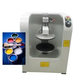 L154w076 Techtongda 110v Manual-clamping Rotary Paint Mixer Semi-automatic High- Speed Shaker