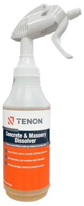 Tenon 037826210061 Concrete And Masonry Dissolver - Remove Cement Mortar Grout Stu
