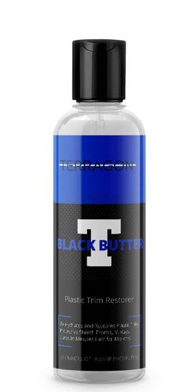 Terragon T-00004 Black Butter- Restores And Protects Plastics For Up To 6 Months On