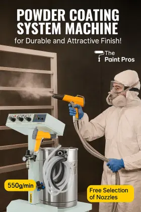 The Paint Pros 659103877127 New Electrostatic Coating Spray Gun Machine 101 System 110v