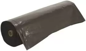 P1025b Thermwell Products P1025b/6m Black Polyethylene Sheeting 10ft X 25ft 6 Mil - Frost King