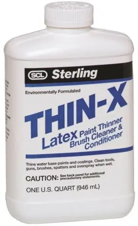 080614 Thin-x Savogran Latex Paint Thinner Liquid Clear 1 Qt