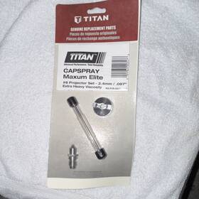 Titan 0520492 Capspray Maxum Elite Projector Set 2.4mm / .097 Inch Genuine Replacement Part