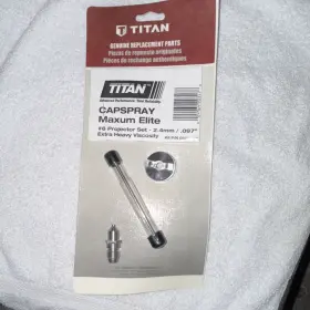 0520492 Titan Capspray Maxum Elite Projector Set 2.4mm / .097 Inch Genuine Replacement Part