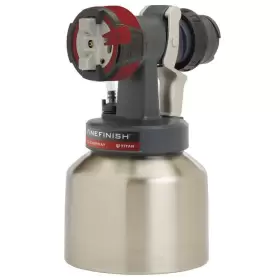 0529008 Titan Flexspray Finefinish Front End Nozzle Paint Sprayer Container Hvlp Metal