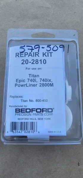 20-2810 Titan Bedford 800-450 Repair Kit For 740i 740ix Powerliner 2800m