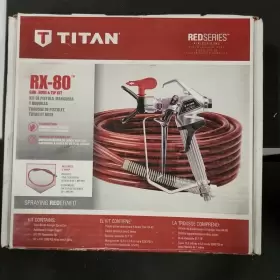 538010 Titan Rx-80 Gun Hose And Tip Kit Partno By Tool - Missing