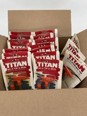 Titan 641-431 Sc-5 Airless Spray Tip - Sc5 Paint Sprayer 645-1704 / Lot Of 17
