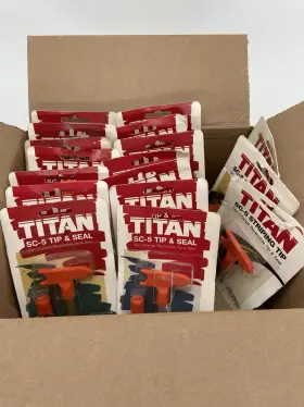 645-1704 Titan 641-431 Sc-5 Airless Spray Tip - Sc5 Paint Sprayer / Lot Of 17