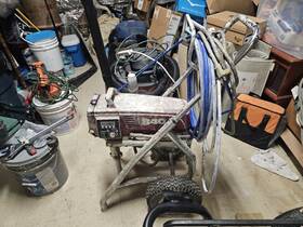 Titan B400 Airless Paint Sprayer Cart Frame With Hose For Wall Painting