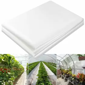 Gf-25 Toolifer Greenhouse Plastic Sheeting 8x25ft 6 Mil Thick Clear Polyethylene Film Wate