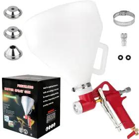 B0c58wny97 Tosucs Texture Drywall Sprayer Air Hopper Spray Gun Paint 1.5 Gallon Included